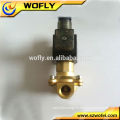 brass 2/2way water pilot operating normally open 12 volt solenoid valve